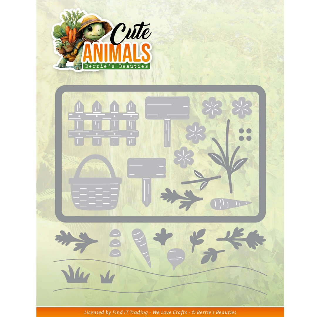 Dies - Berries Beauties - Cute Animals - Garden Scene Dies - Berries Beauties - Cute Animals - Garden Scene