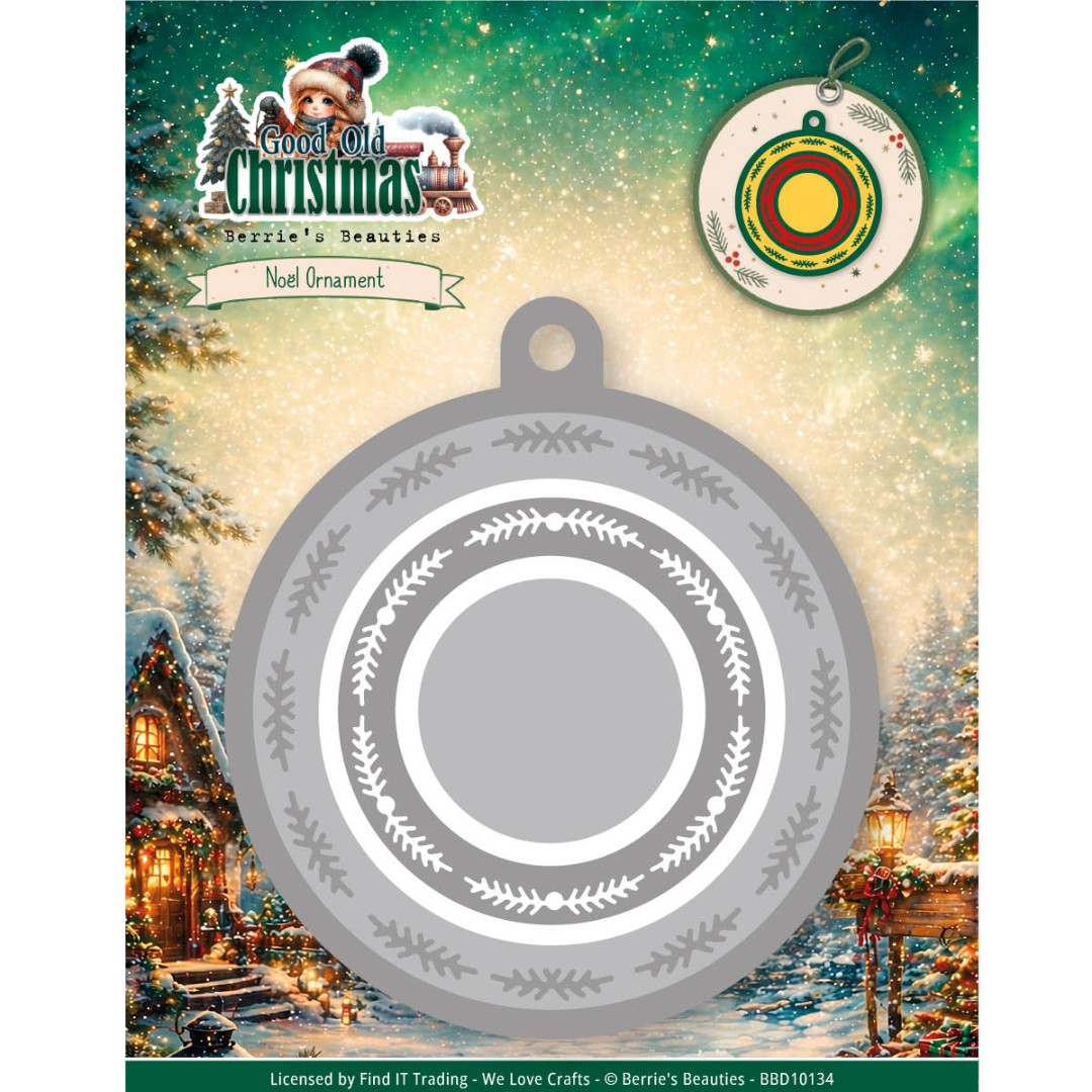 Dies - Berries Beauties - Good Old Christmas - Noel Ornament