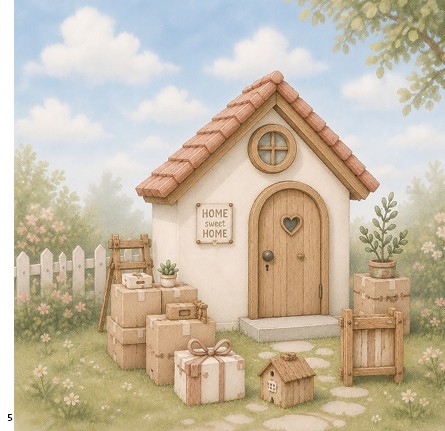 Paperpack - Find It Collection - Home Sweet Home - 15,2 x 15,2 cm
