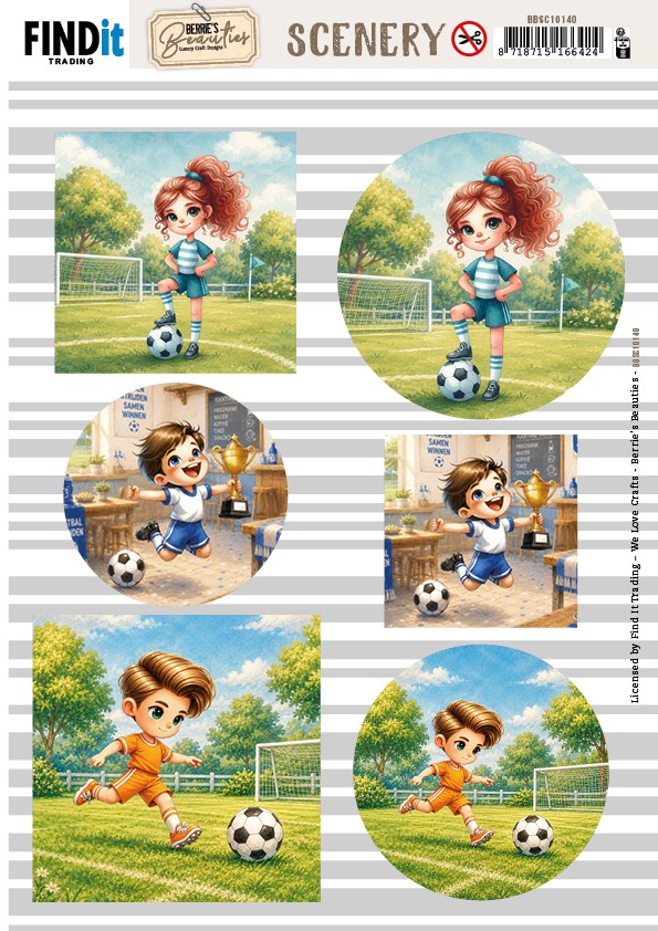 Scenery Push Out - Berries Beauties - Football Champions Scenery Push Out - Berries Beauties - Football Champions
