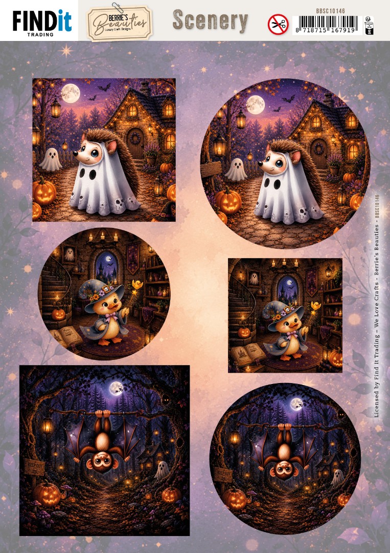 Scenery Push Out - Find It Collection - Little Boo Friends