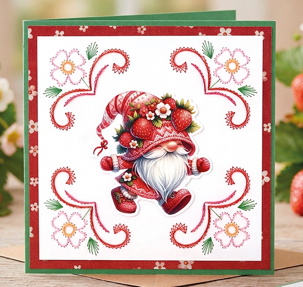 Paperpack - Berries Beauties - Happy Gnomes 20 x 20 cm