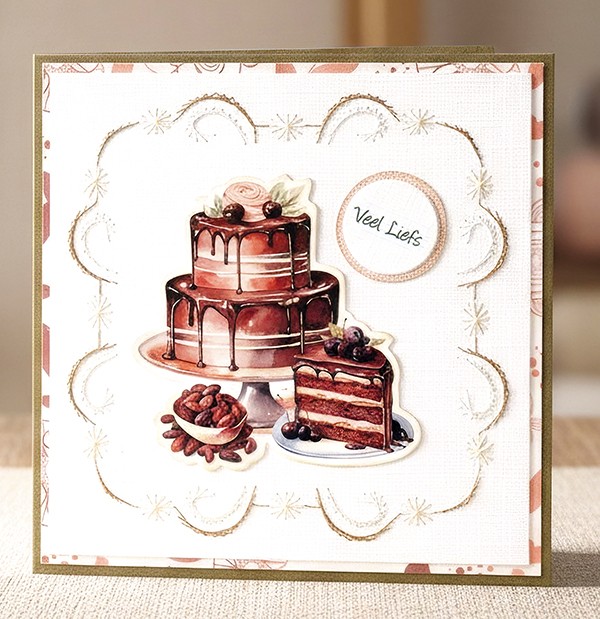 3D Cutting Sheet - Berries Beauties - Sweet Moments - Baked with love