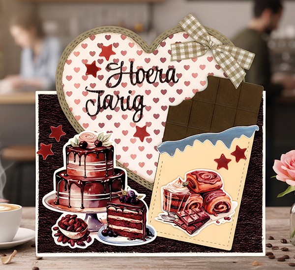 3D Cutting Sheet - Berries Beauties - Sweet Moments - Baked with love
