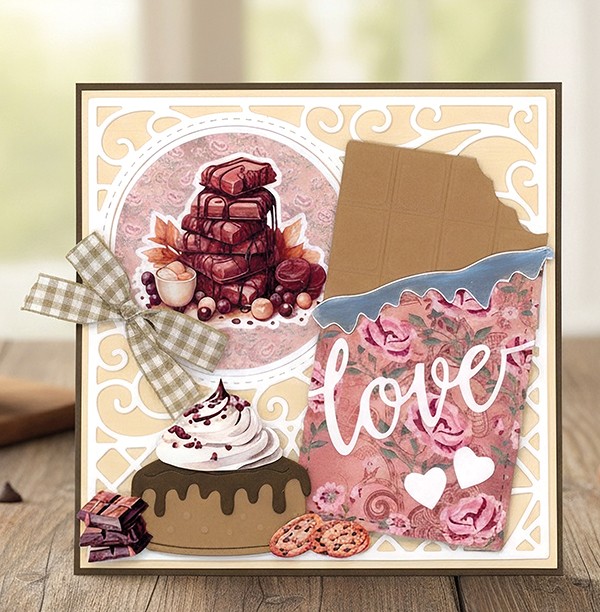 Dies - Berries Beauties - Sweet Moments - Chocolate Bar