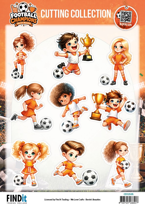 Cutting Collection - Berries Beauties - Football Champions - Orange Heroes