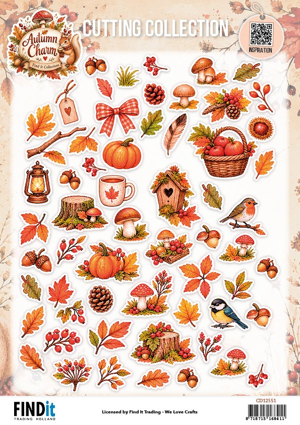 Find It Collection - Cutting Collection - Autumn Charm - Warm & Wonderful