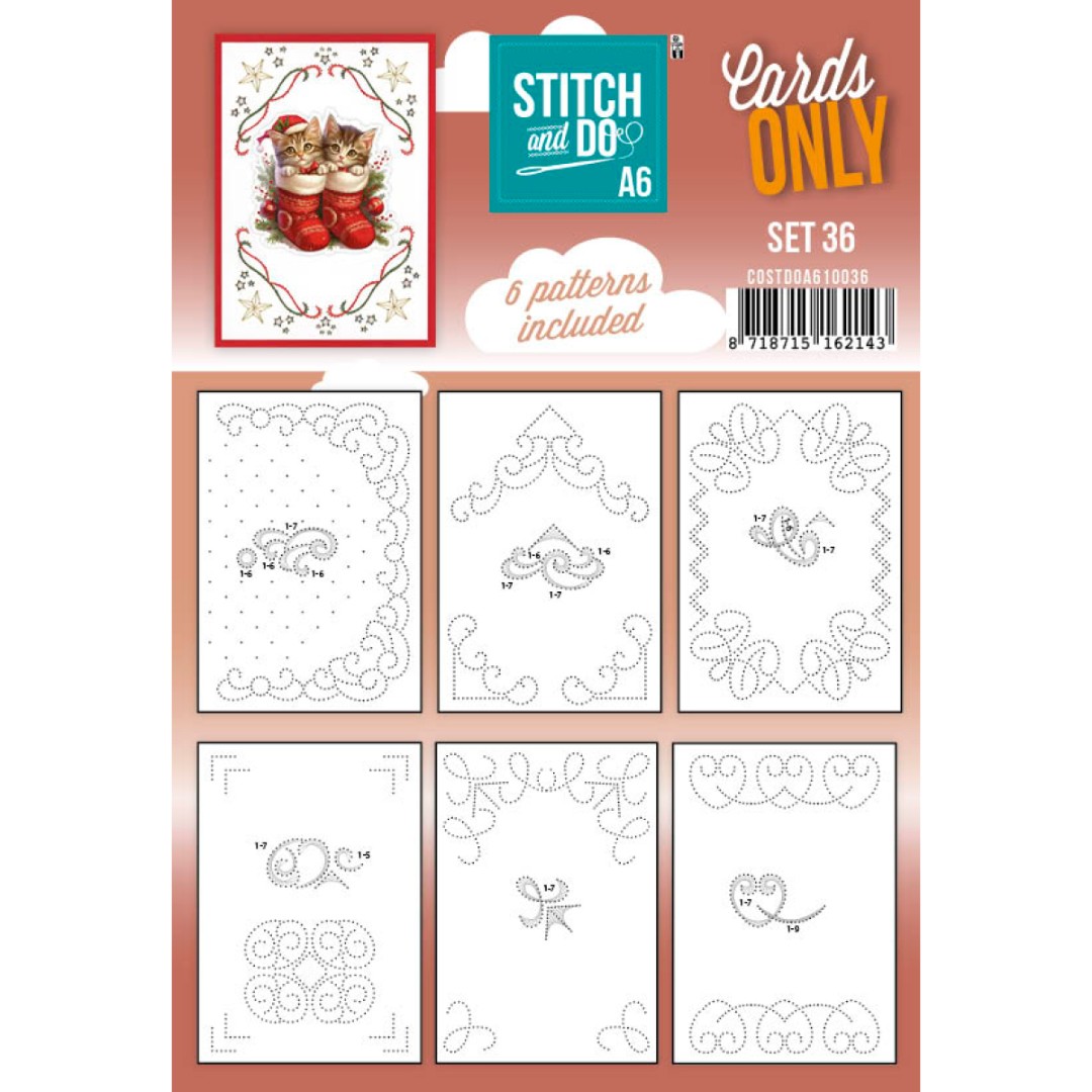 Stitch and Do - Cards Only A6 - Set 36