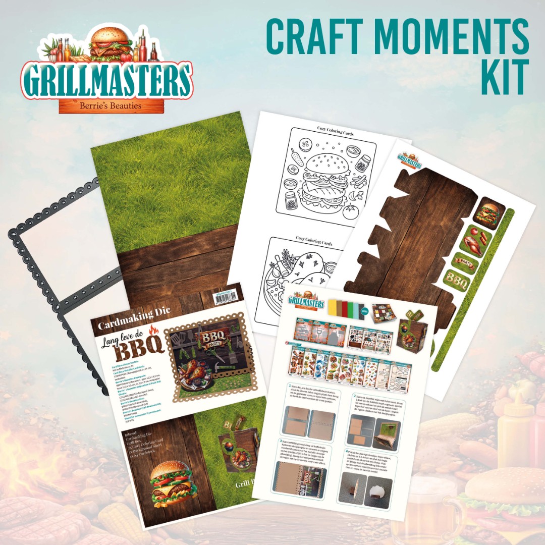 Berrie’s Beauties - Craft Moments Kit - Grillmasters Berrie’s Beauties - Craft Moments Kit - Grillmasters
