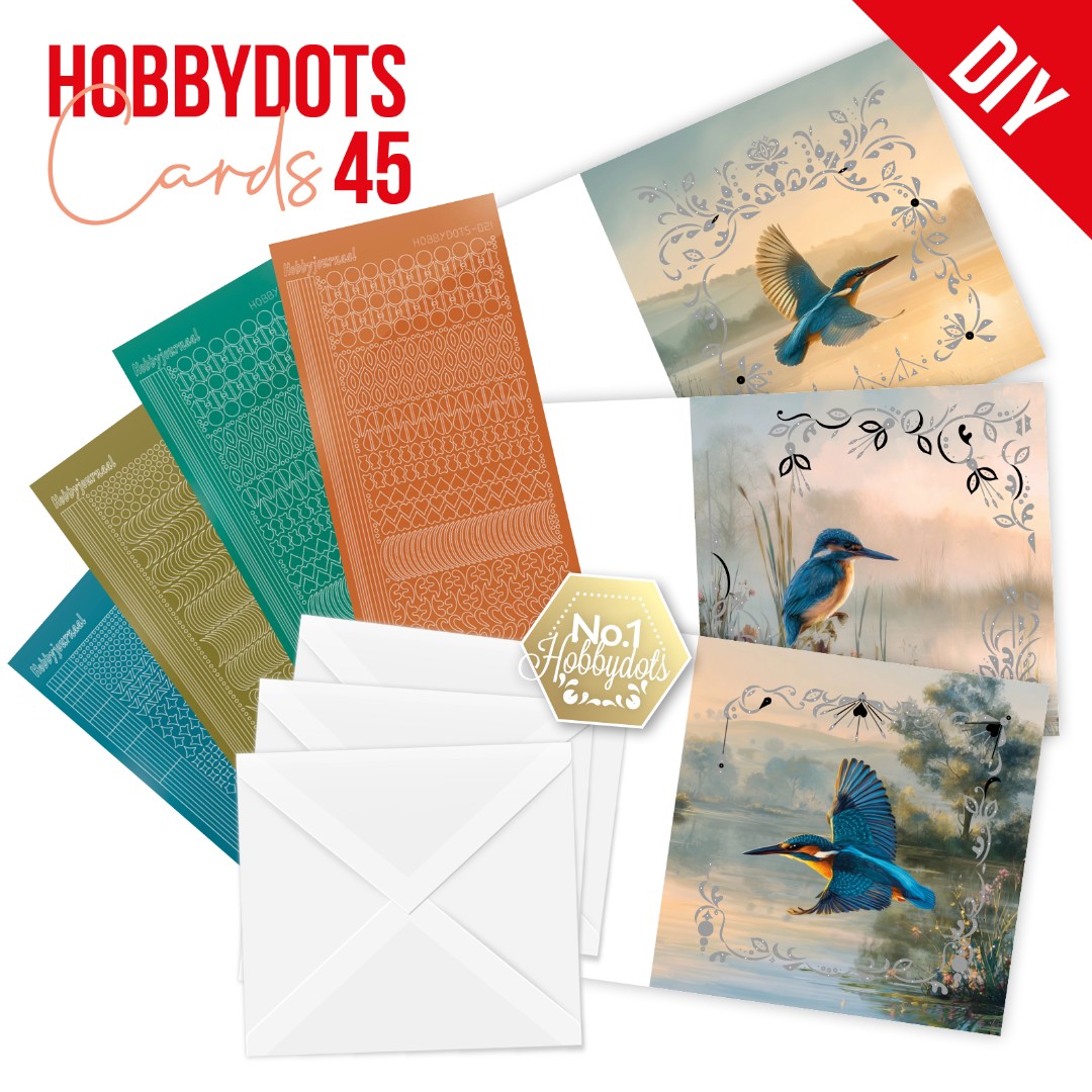 Hobbydots Cards 45 - Kingfisher