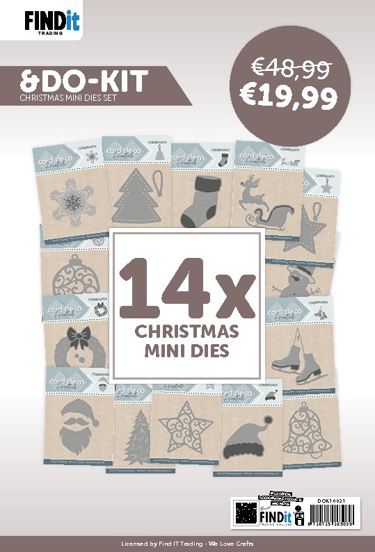 And Do - Kit - HJ258 - Kerst mini dies