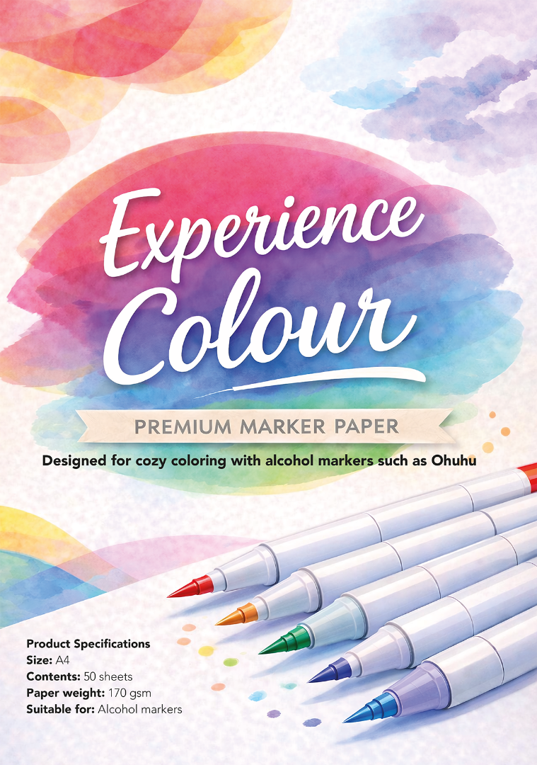 Experience Colour - Premium Marker Paper Experience Colour - Premium Marker Paper
