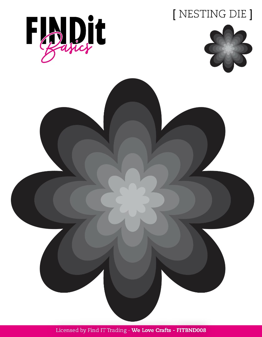 Find It Basics - Nesting Dies - Petal Flower Find It Basics - Nesting Dies - Petal Flower