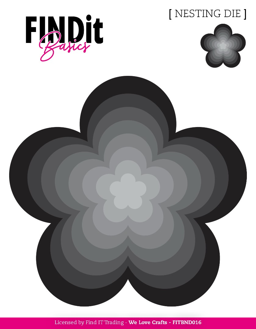 Find It Basics - Nesting Dies - Bloom Flower Find It Basics - Nesting Dies - Bloom Flower