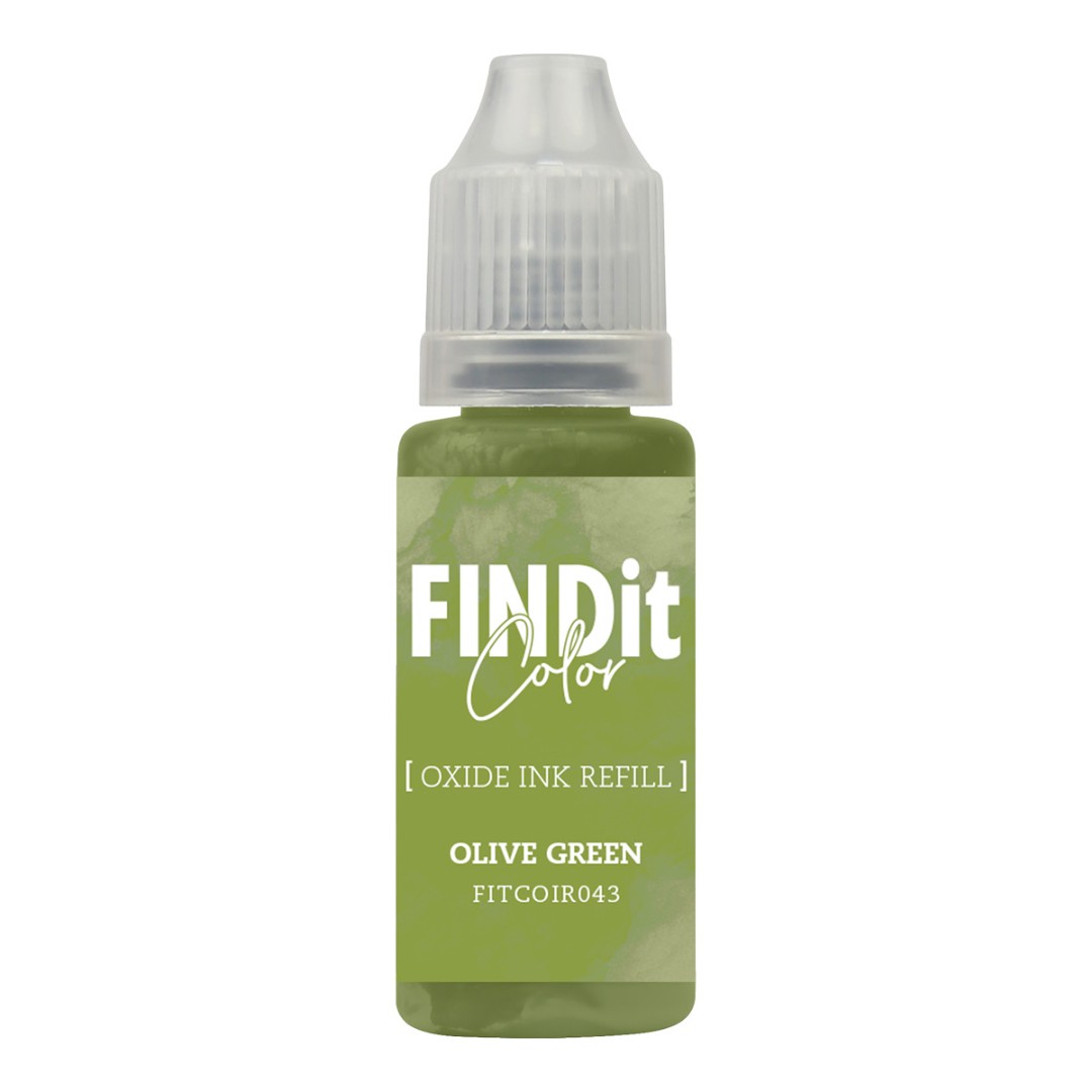 FindIt Color Oxide Ink Refill – Olive Green
