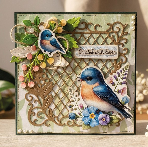 Linen Cardstock Pack - Berries Beauties - Whispers Of Nature - A4