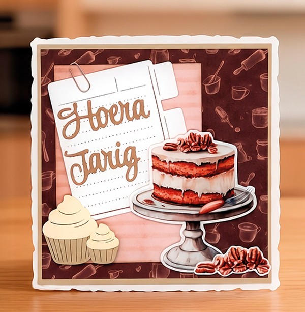 Paperpack - Berries Beauties - Homestead Bakery 20 x 20 cm