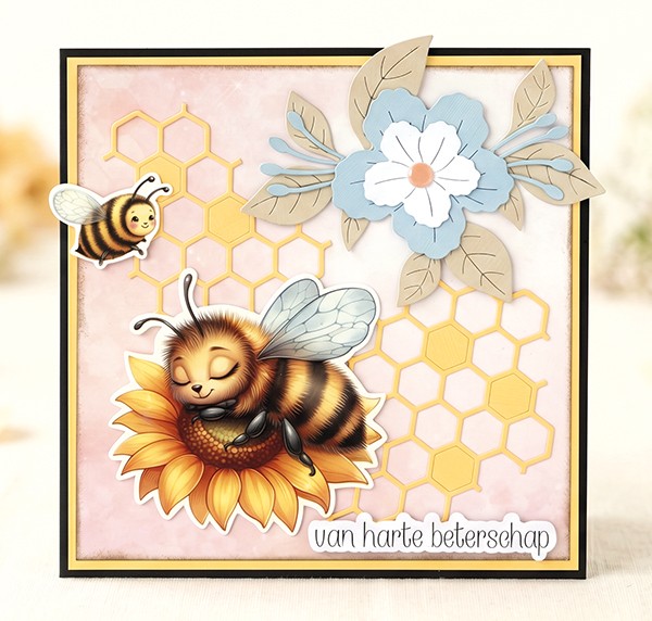 Cutting Sheet - Berries Beauties - Sweet Honey Bees - Small Elements