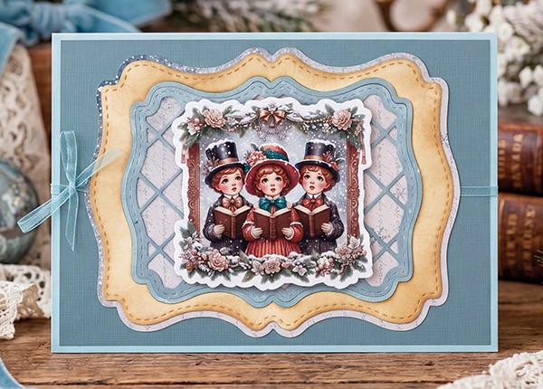 Dies - Berries Beauties - Victorian Christmas Tales - Victorian Trellis Frame