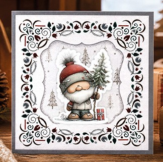 Cutting Sheet - Berries Beauties - Whimsical Christmas - Mini