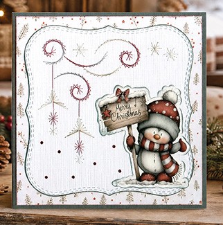 Cutting Sheet - Berries Beauties - Whimsical Christmas - Mini