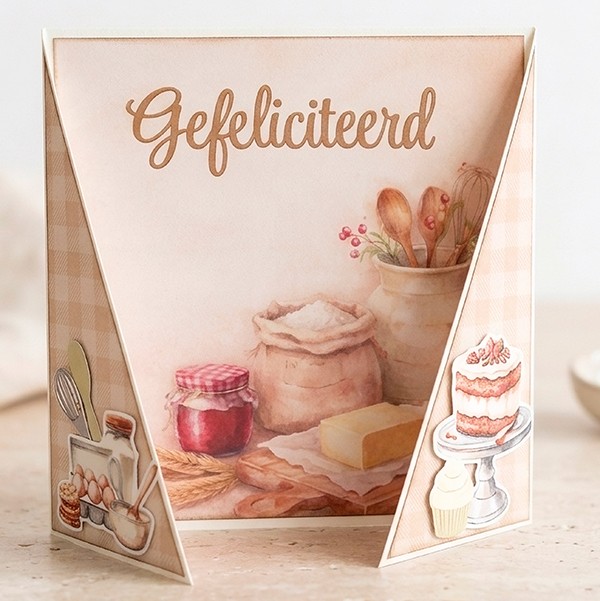 Paperpack - Berries Beauties - Homestead Bakery 20 x 20 cm