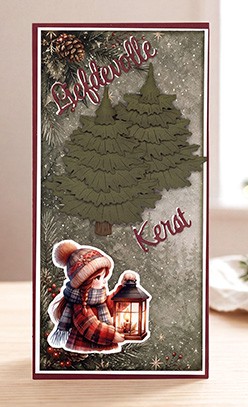3D Pushout Sheet - Berries Beauties - Good Old Christmas - Girl