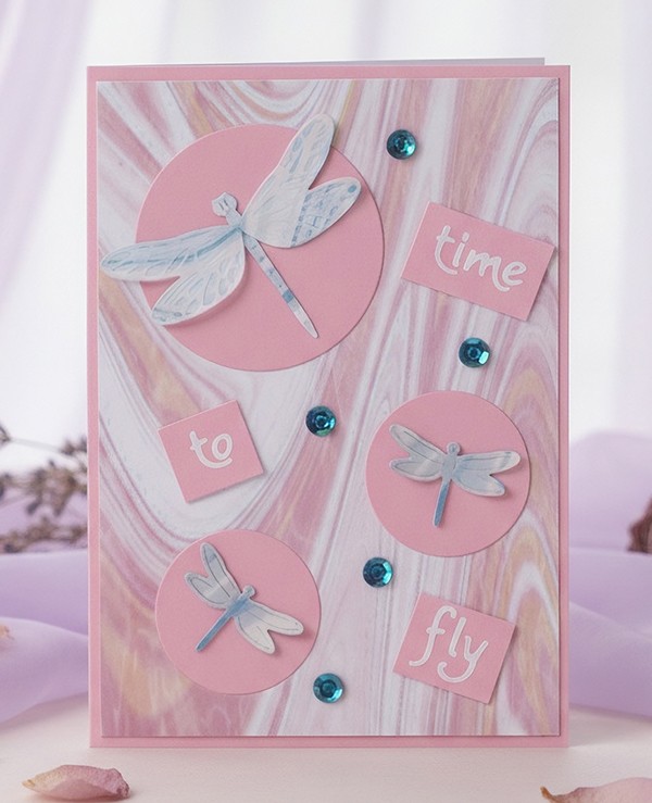 Paperpack - Berries Beauties - Dragonflies 20 x 20 cm