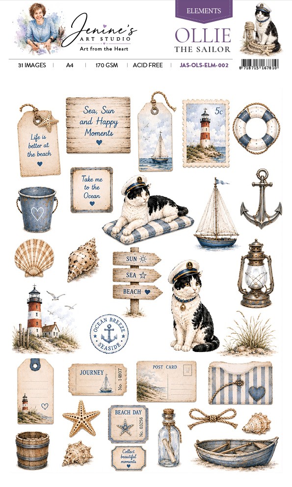 Jenine's Art Studio – Ollie the Sailor – Elements 002