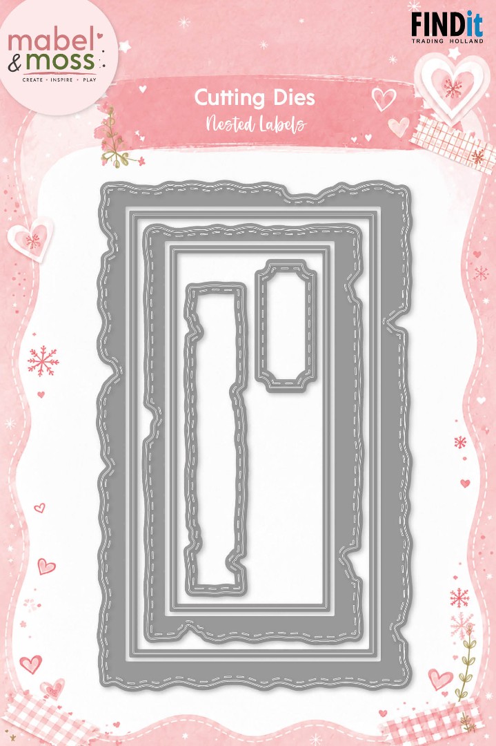 Mabel & Moss Cutting Dies - Nested Labels
