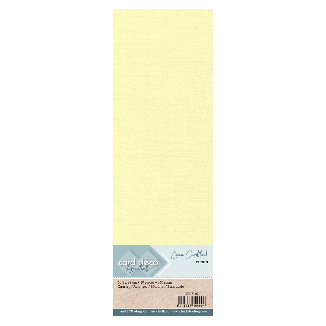 Find It Color - Linen Cardstock Cream