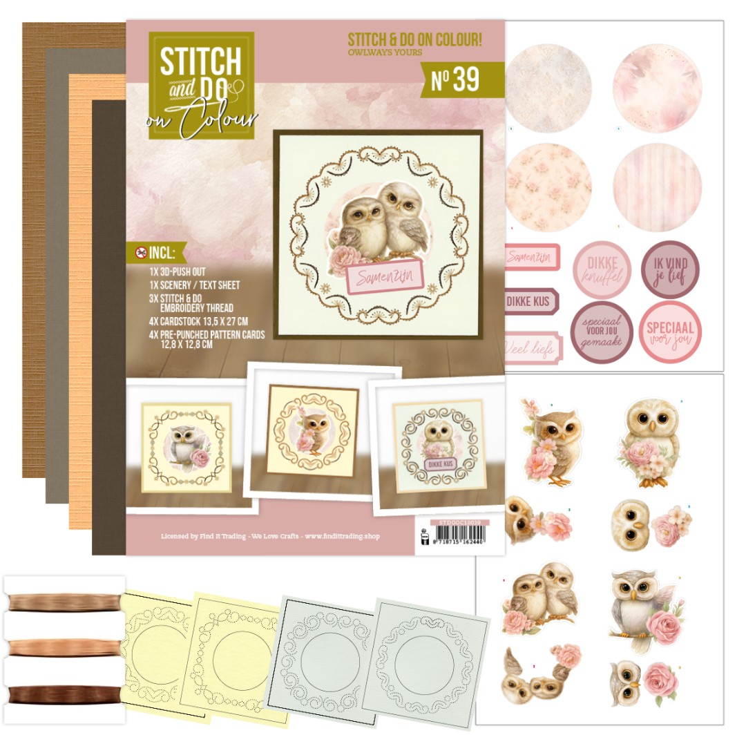 Stitch and do on Colour 39 - Owlways Yours Stitch and do on Colour 39 - Owlways Yours