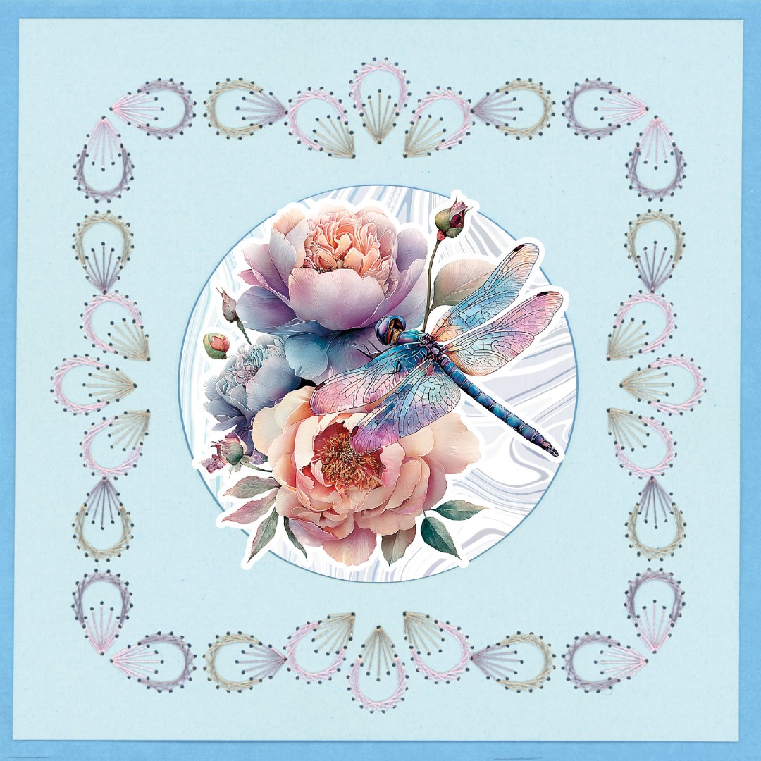 Stitch and DO on Colour 41 - Dragonflies