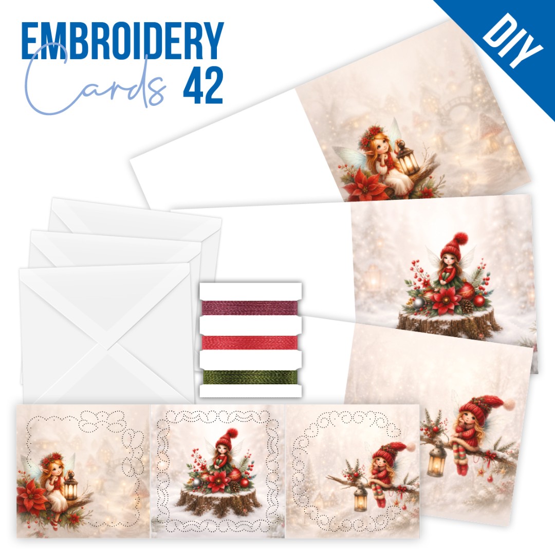 Stitch and Do Cards 42 - Fairy Christmas