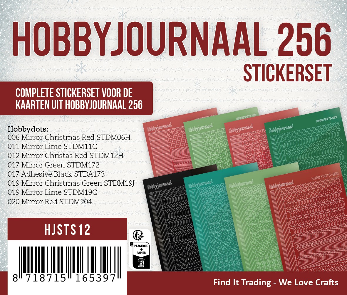 Stickerset Hobbyjournaal 256