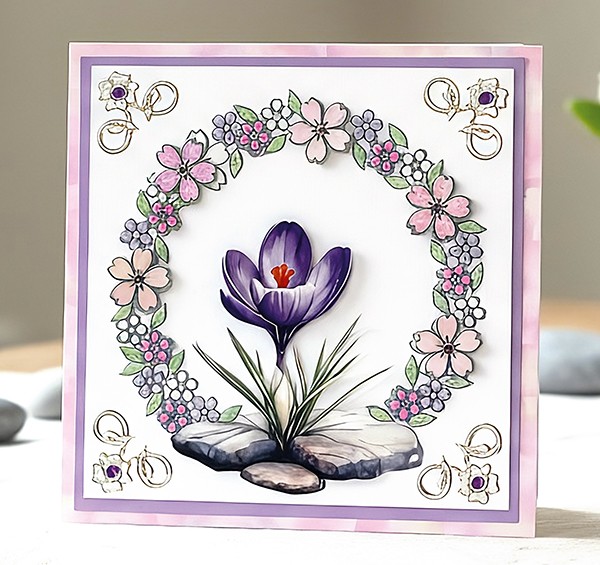 3D Pushout Sheet - Berries Beauties - First Blossoms - Stone and Bloom
