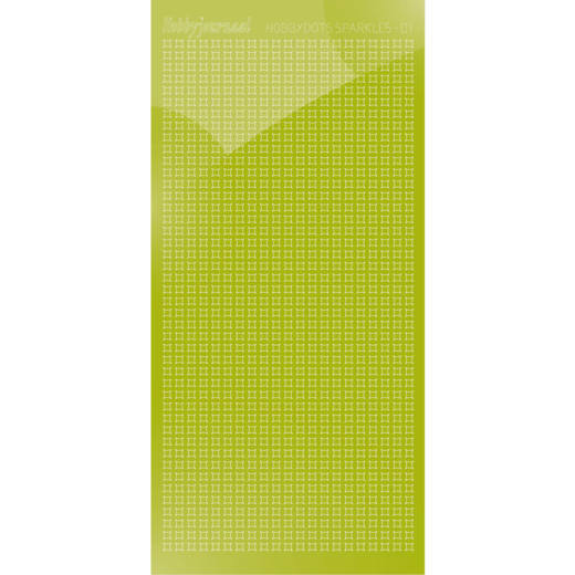 Hobbydots sticker Sparkles 01 Mirror Leaf Green Hobbydots sticker Sparkles 01 Mirror Leaf Green