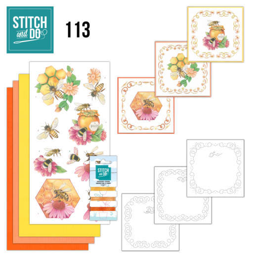 Stitch and Do 113 Honey Bees Stitch and Do 113 Honey Bees