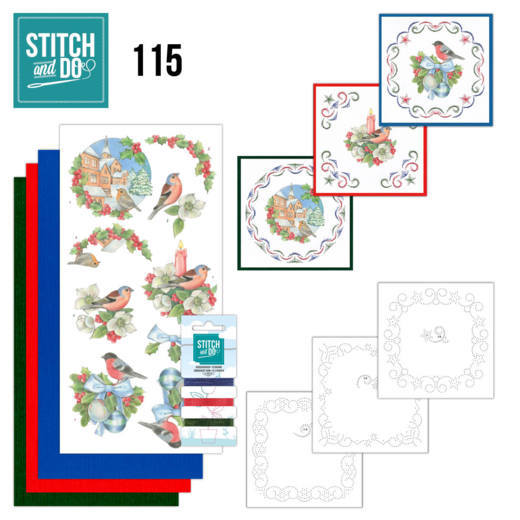 Stitch and Do 115 Christmas Birds Stitch and Do 115 Christmas Birds
