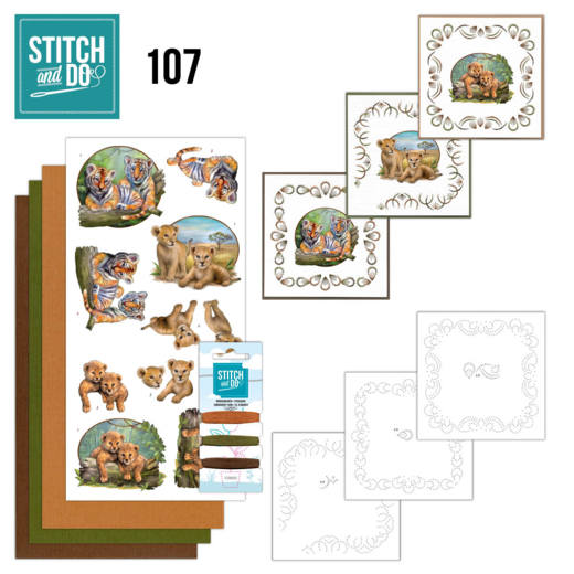 Stitch and Do 107 Wild Animals Stitch and Do 107 Wild Animals