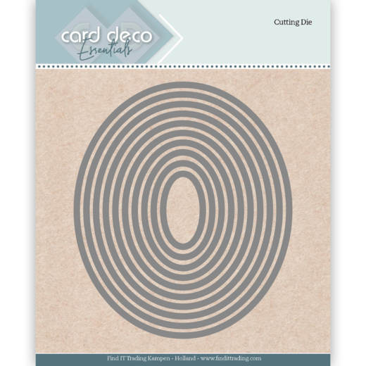 Card Deco Cutting Dies Nesting Ellipse Card Deco Cutting Dies Nesting Ellipse