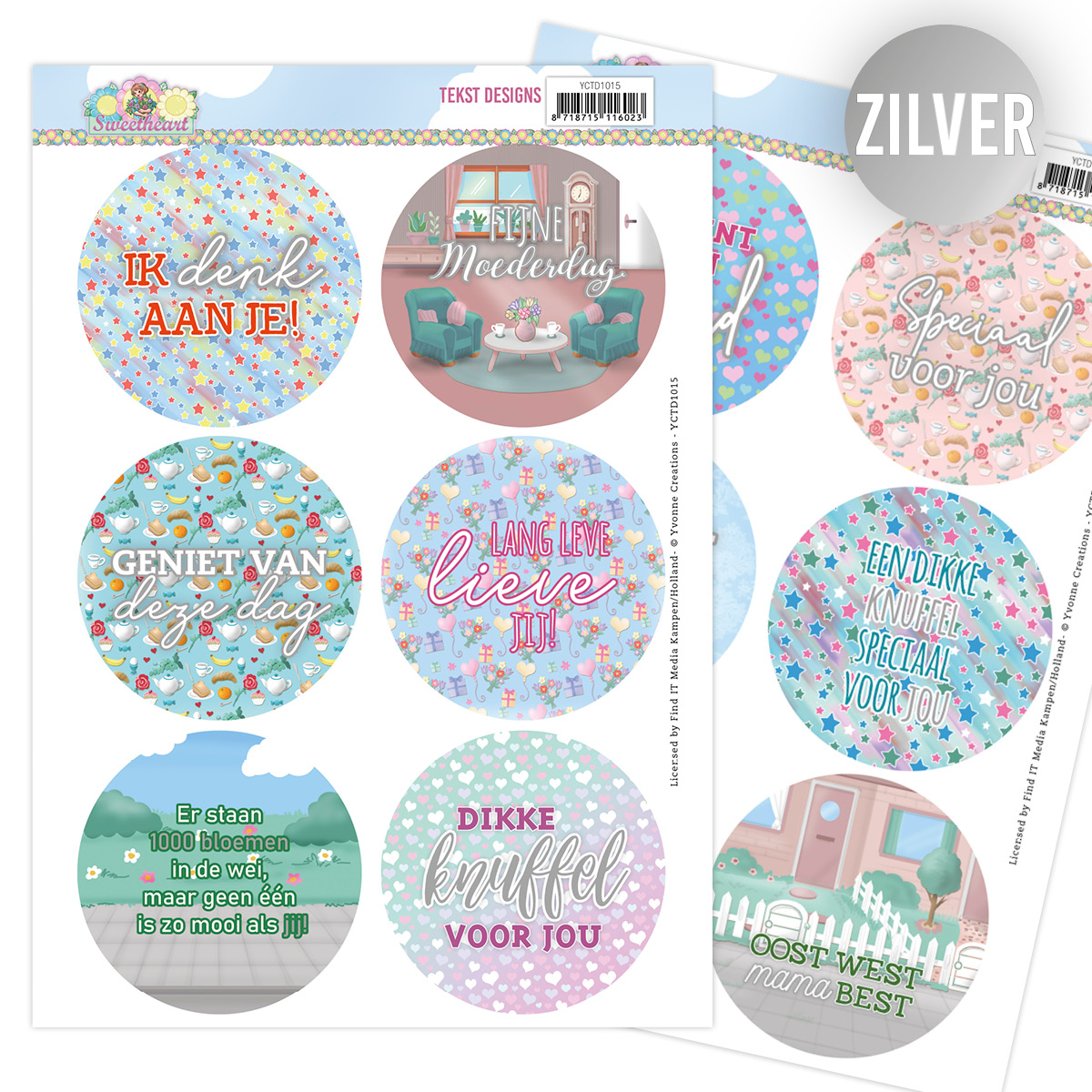 Tekst Designs -Yvonne Creations - Bubbly Girls - Sweetheart Tekst Designs -Yvonne Creations - Bubbly Girls - Sweetheart