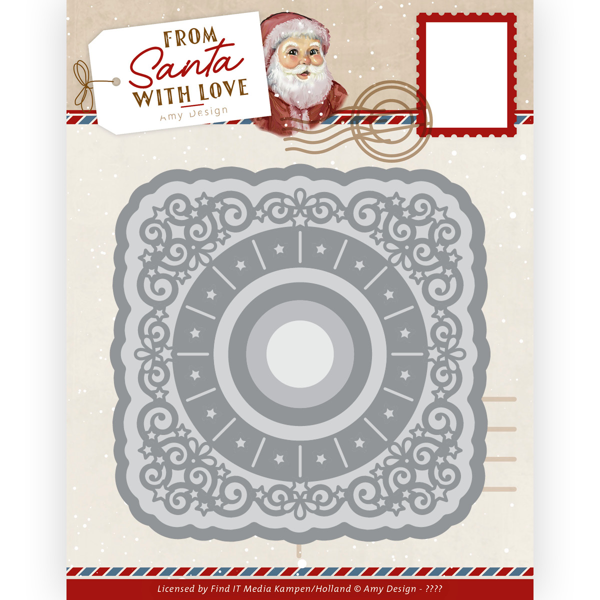 Dies - Amy Design – From Santa with love - Ribbon Frame Dies - Amy Design – From Santa with love - Ribbon Frame