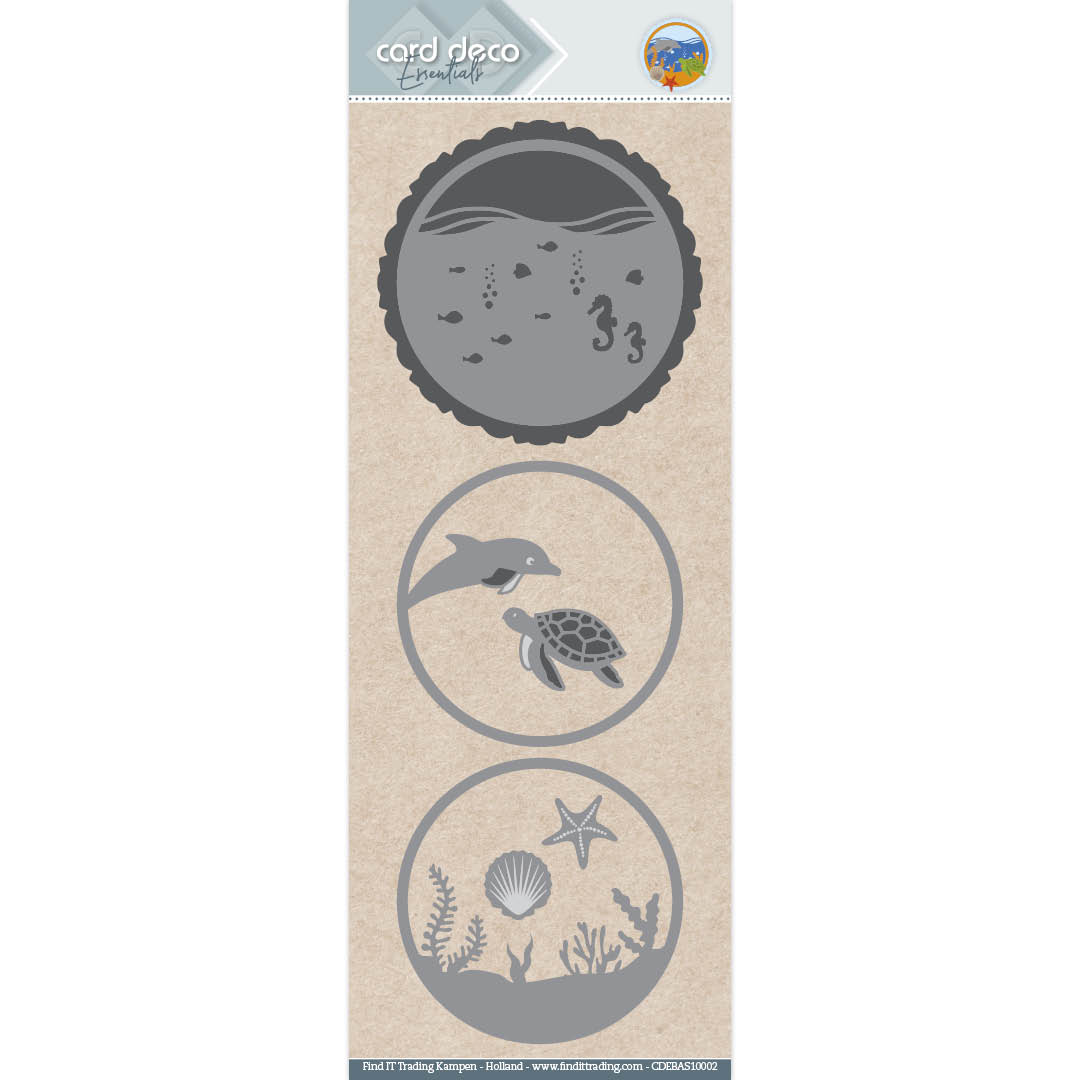 Card Deco Essentials - Build a Scene Dies - Underwater Card Deco Essentials - Build a Scene Dies - Underwater