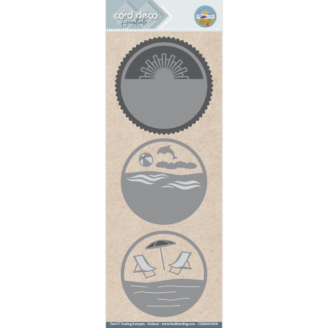 Card Deco Essentials - Build a Scene Dies - On the Beach Card Deco Essentials - Build a Scene Dies - On the Beach