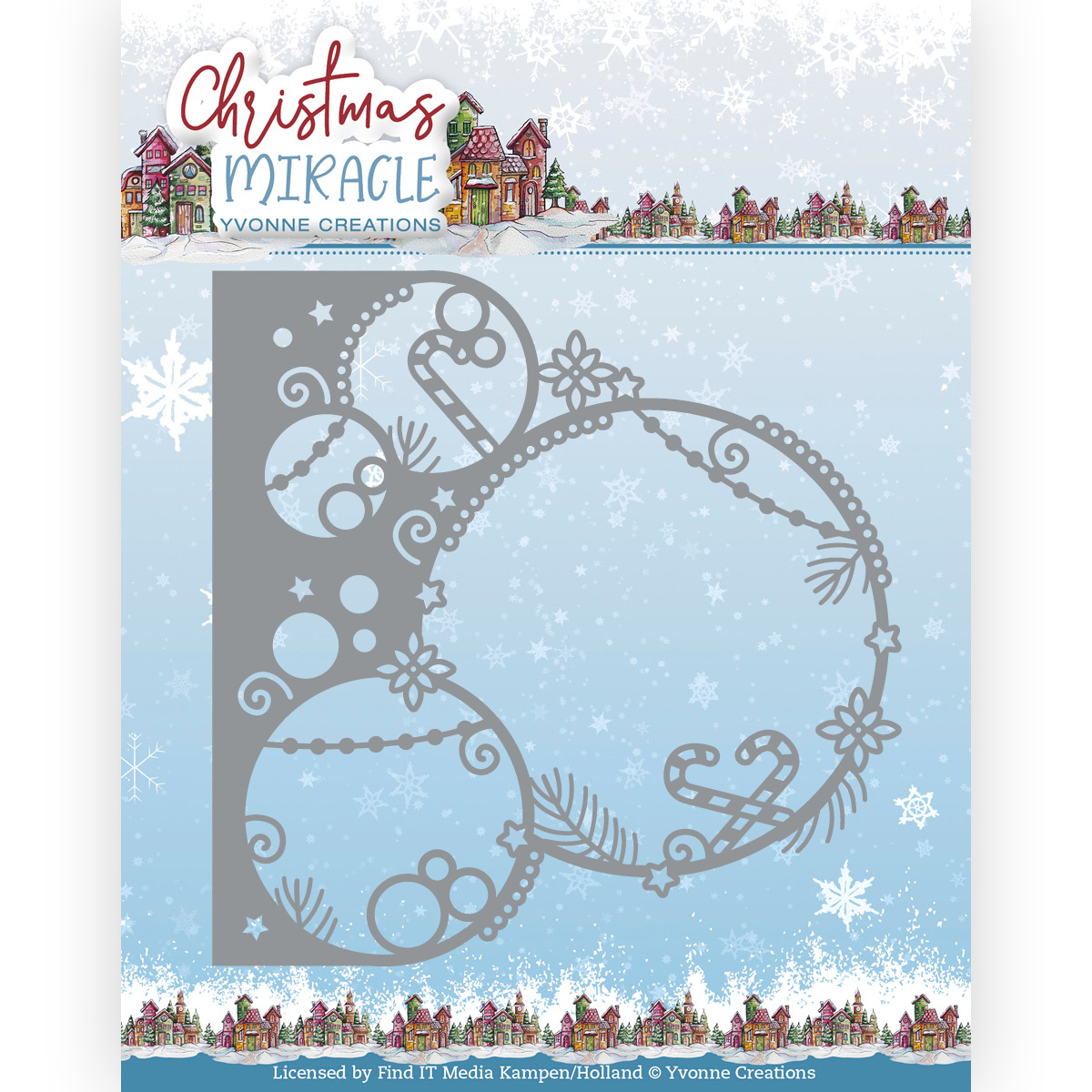 Dies - Yvonne Creations - Christmas Miracle - Festive Baubles Dies - Yvonne Creations - Christmas Miracle - Festive Baubles