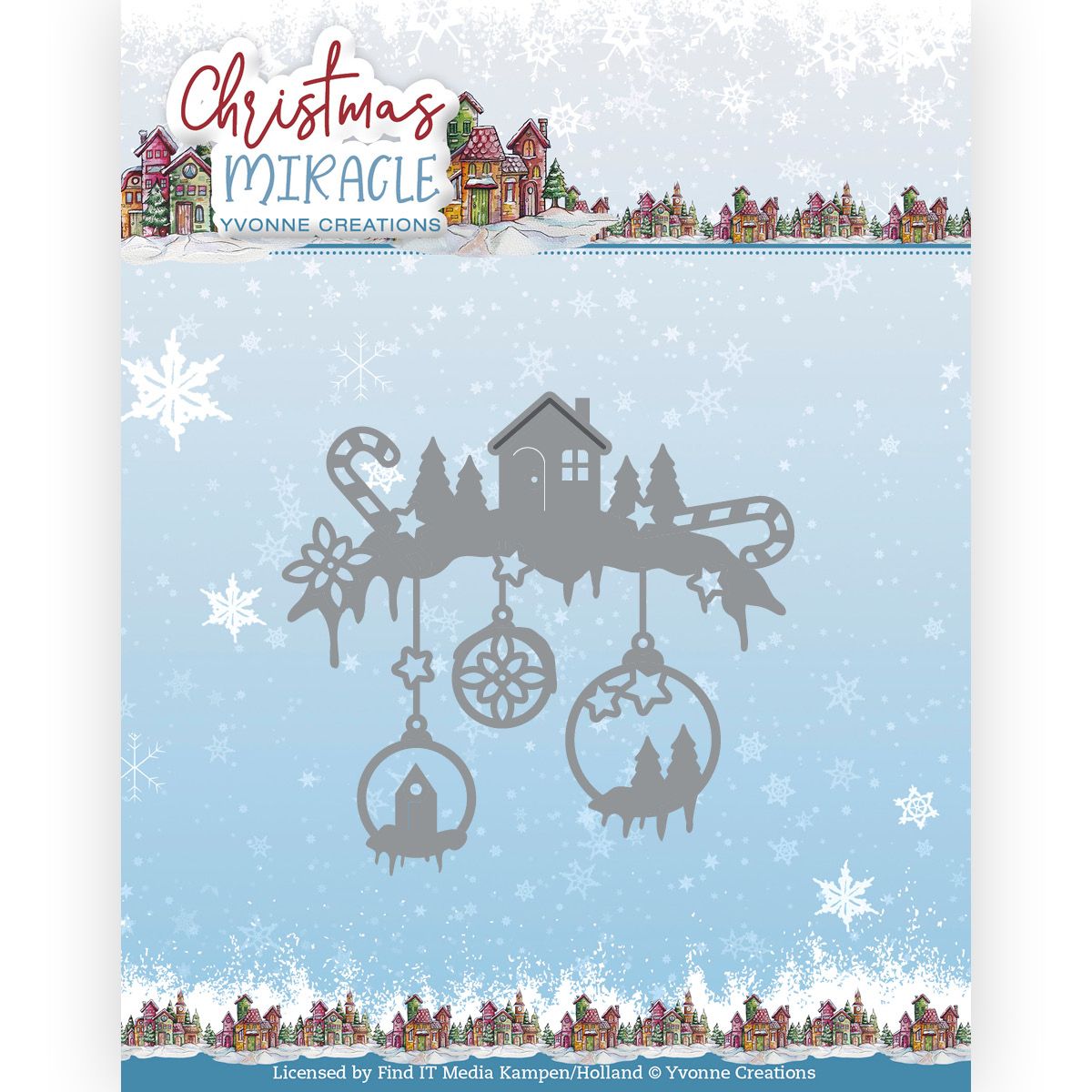 Dies - Yvonne Creations - Christmas Miracle - Christmas Scene Dies - Yvonne Creations - Christmas Miracle - Christmas Scene