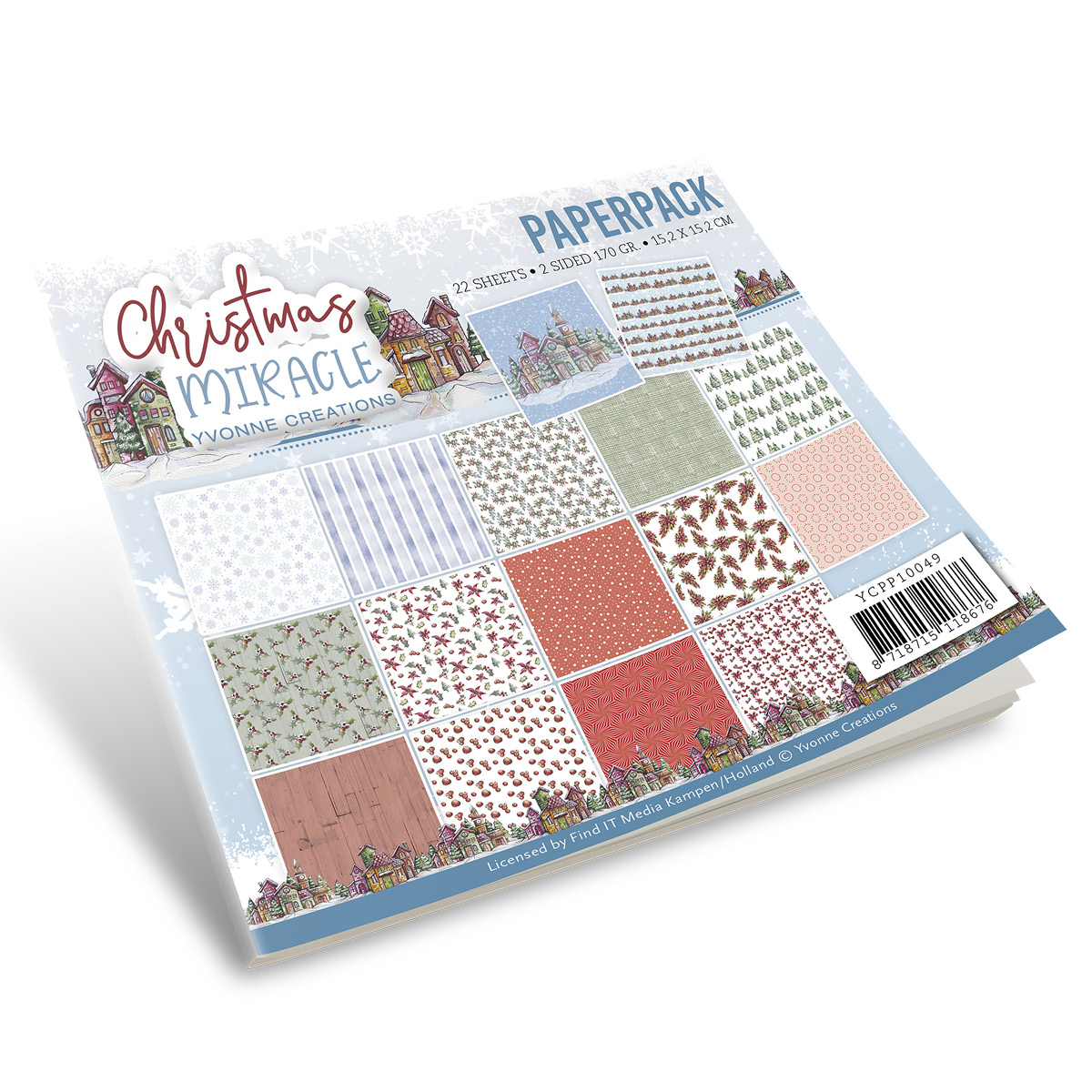 Paperpack - Yvonne Creations - Christmas Miracle Paperpack - Yvonne Creations - Christmas Miracle