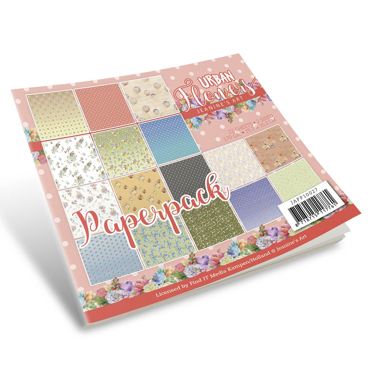 Paperpack - Jeanine's Art - Urban Flowers