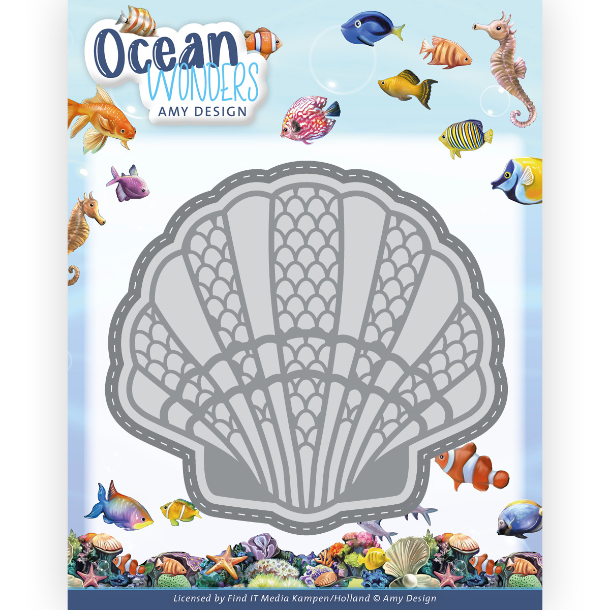 Dies - Amy Design – Ocean Wonders - Shell Dies - Amy Design – Ocean Wonders - Shell